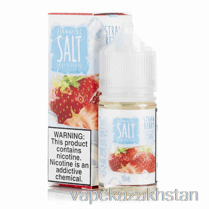 Vape Disposable ICE Strawberry - Skwezed SALT E-Liquid - 30mL 50mg